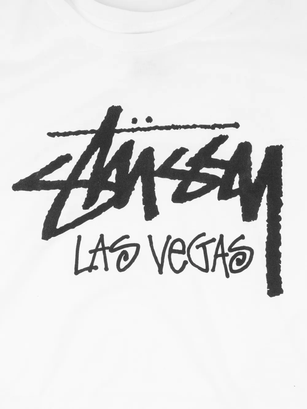 St&uuml;ssy Las Vegas LS Tee T-shirt - Wit