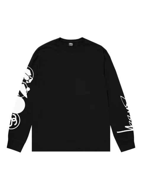 Stüssy pigment dyed long-sleeved T-shirt