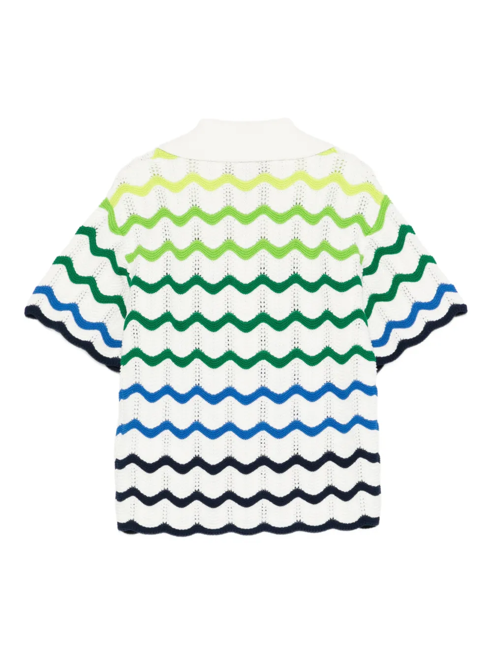 Casablanca Gradient-wave Shirt In Multi