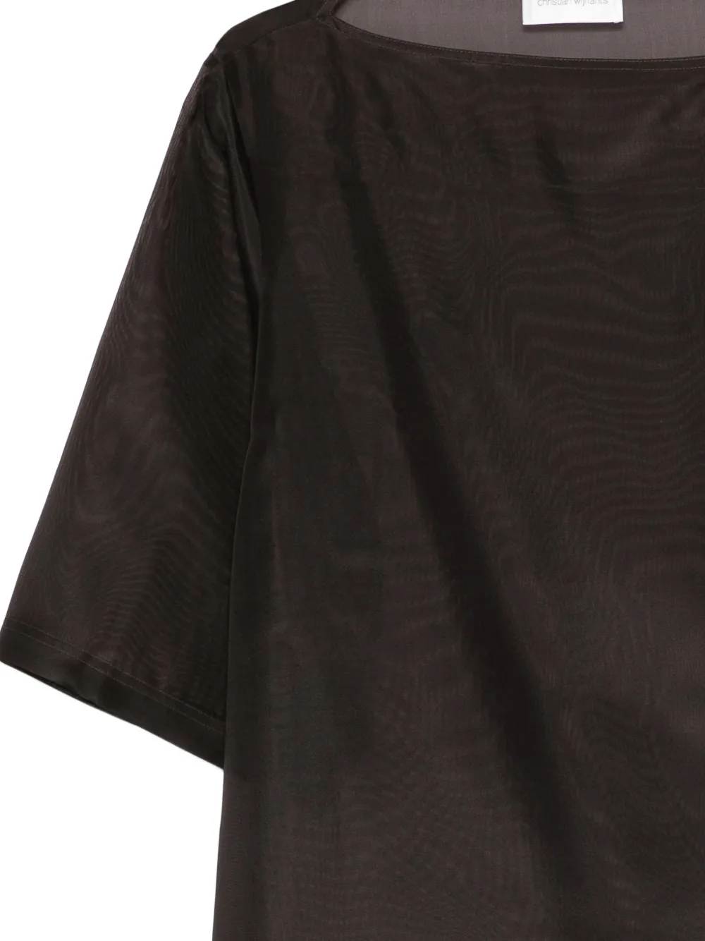 Christian Wijnants T-shirt met ronde hals Zwart