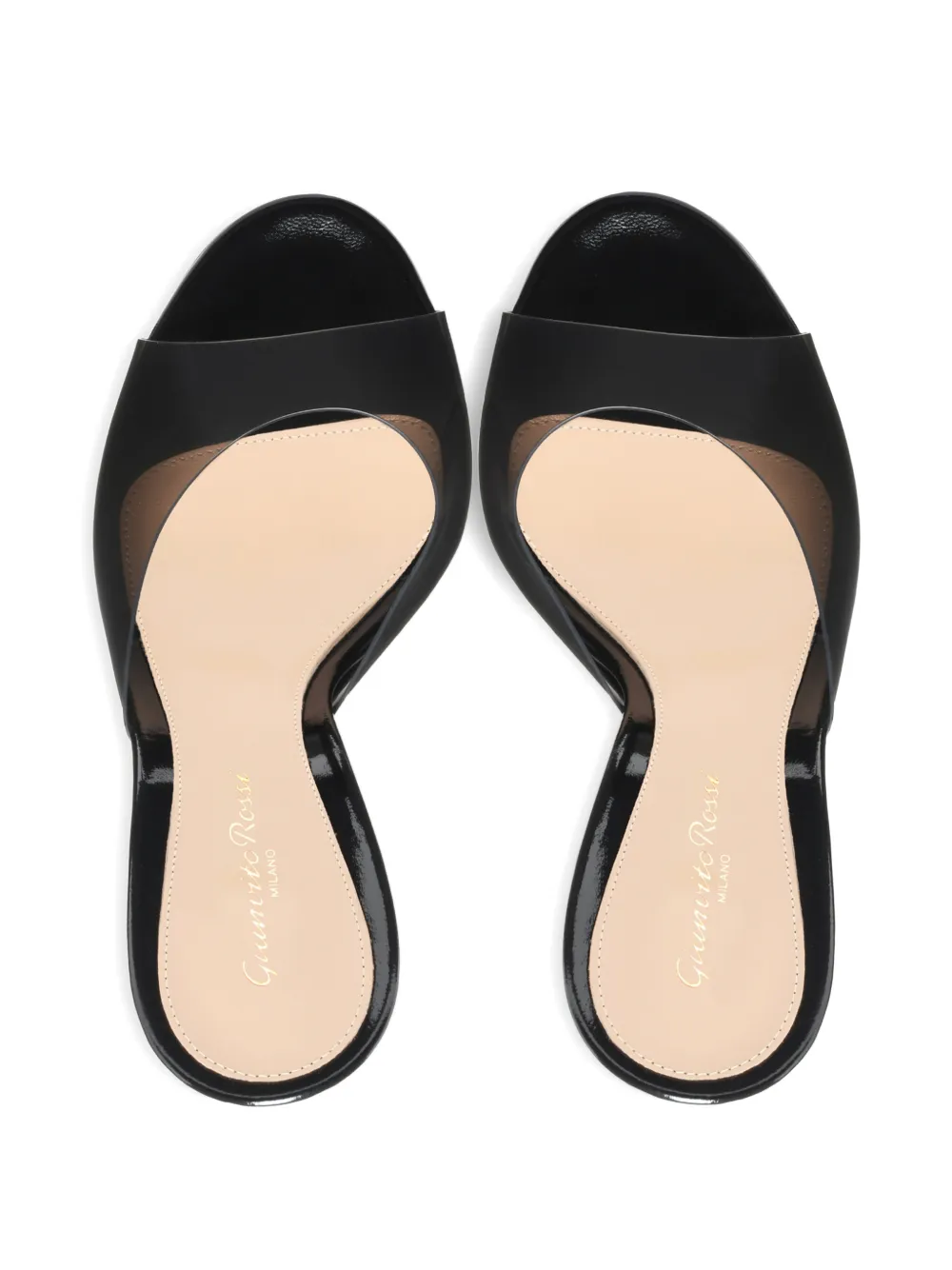 Gianvito Rossi Sandalen met hak Zwart