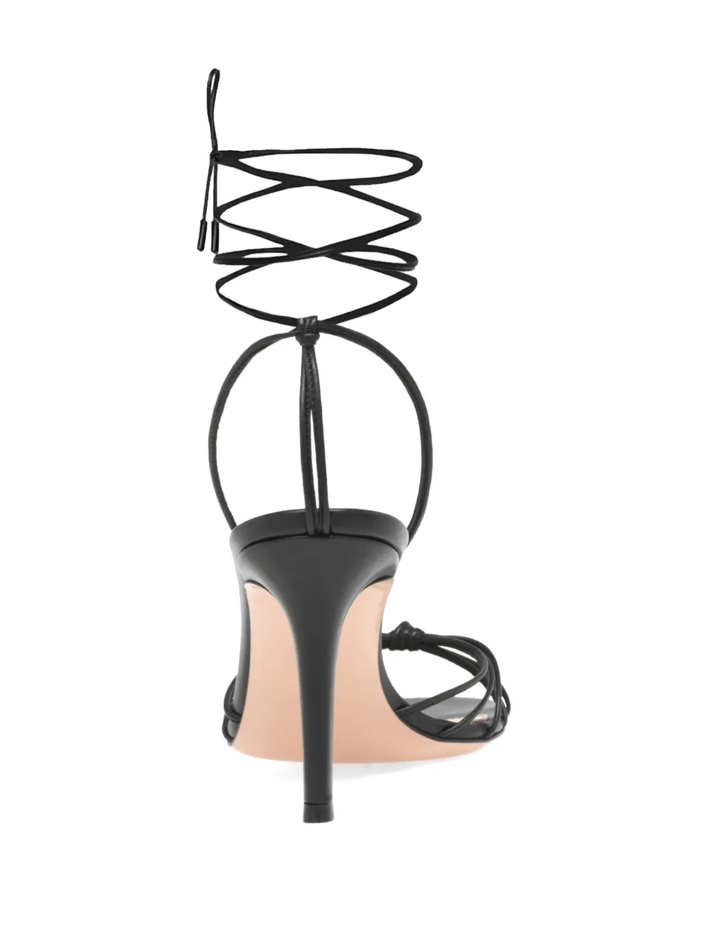 Gianvito Rossi Gwyneth sandalen met hak Zwart