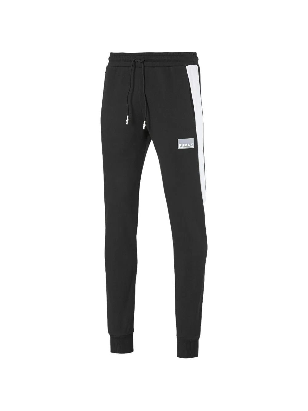 PUMA Pantaloni sportivi con placca logo - Nero