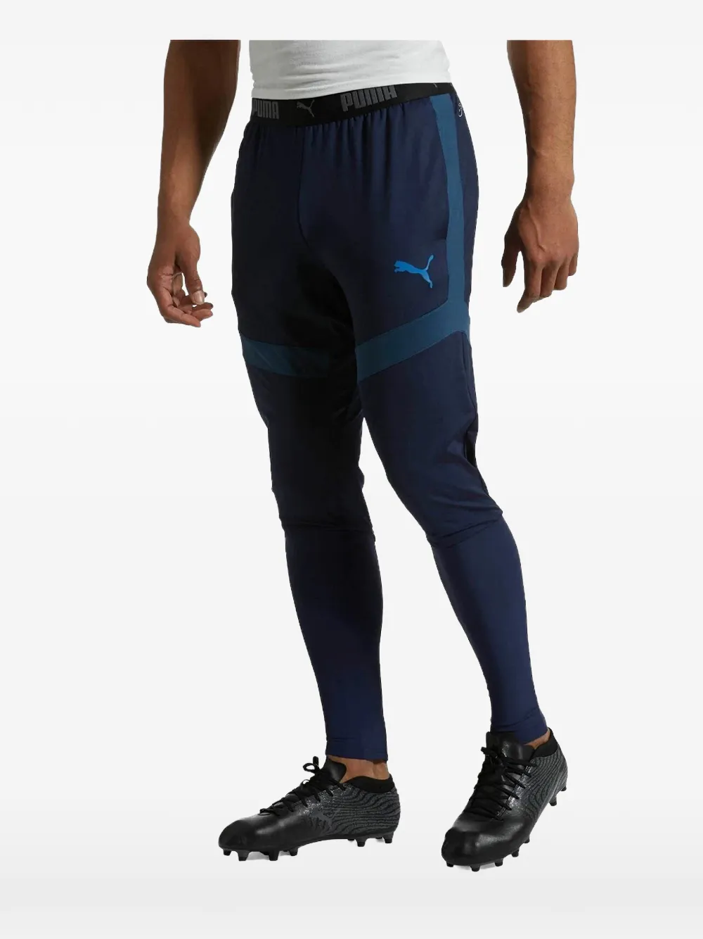 PUMA Hose mit Logo-Print - Blau