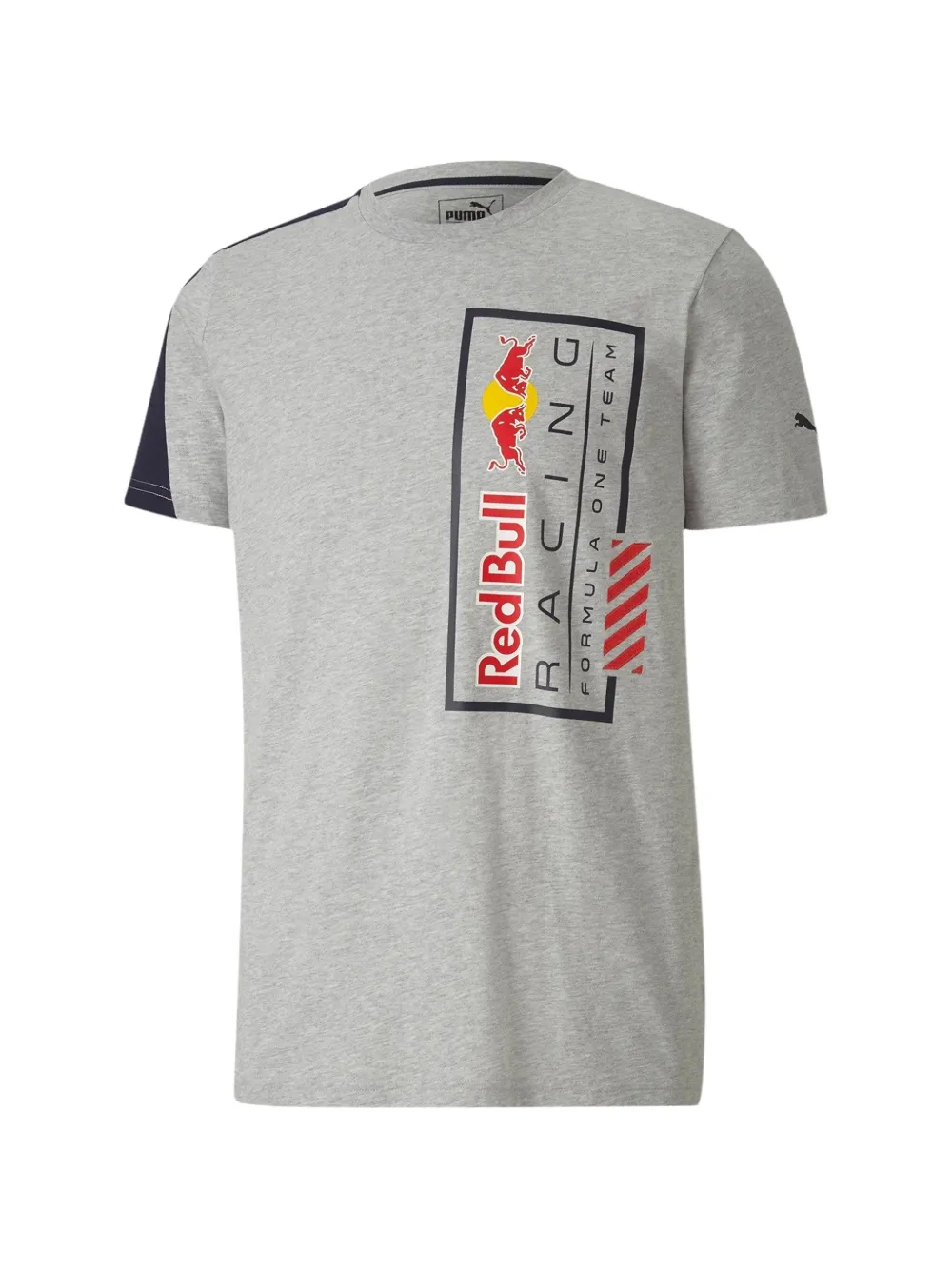 PUMA x Red Bull T-shirt con logo - Grigio