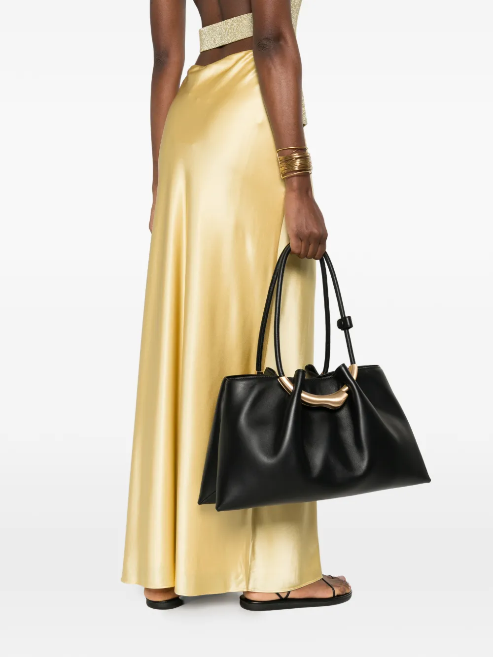 Cult Gaia Asa tote bag - Zwart