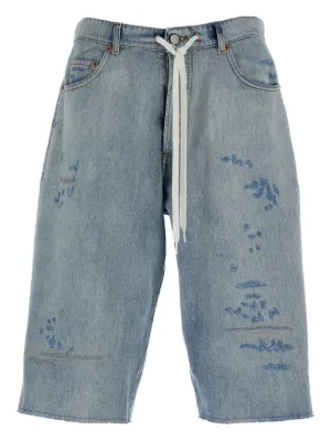 MM6 Maison Margiela ジップ ショートパンツ | ブルー | FARFETCH JP
