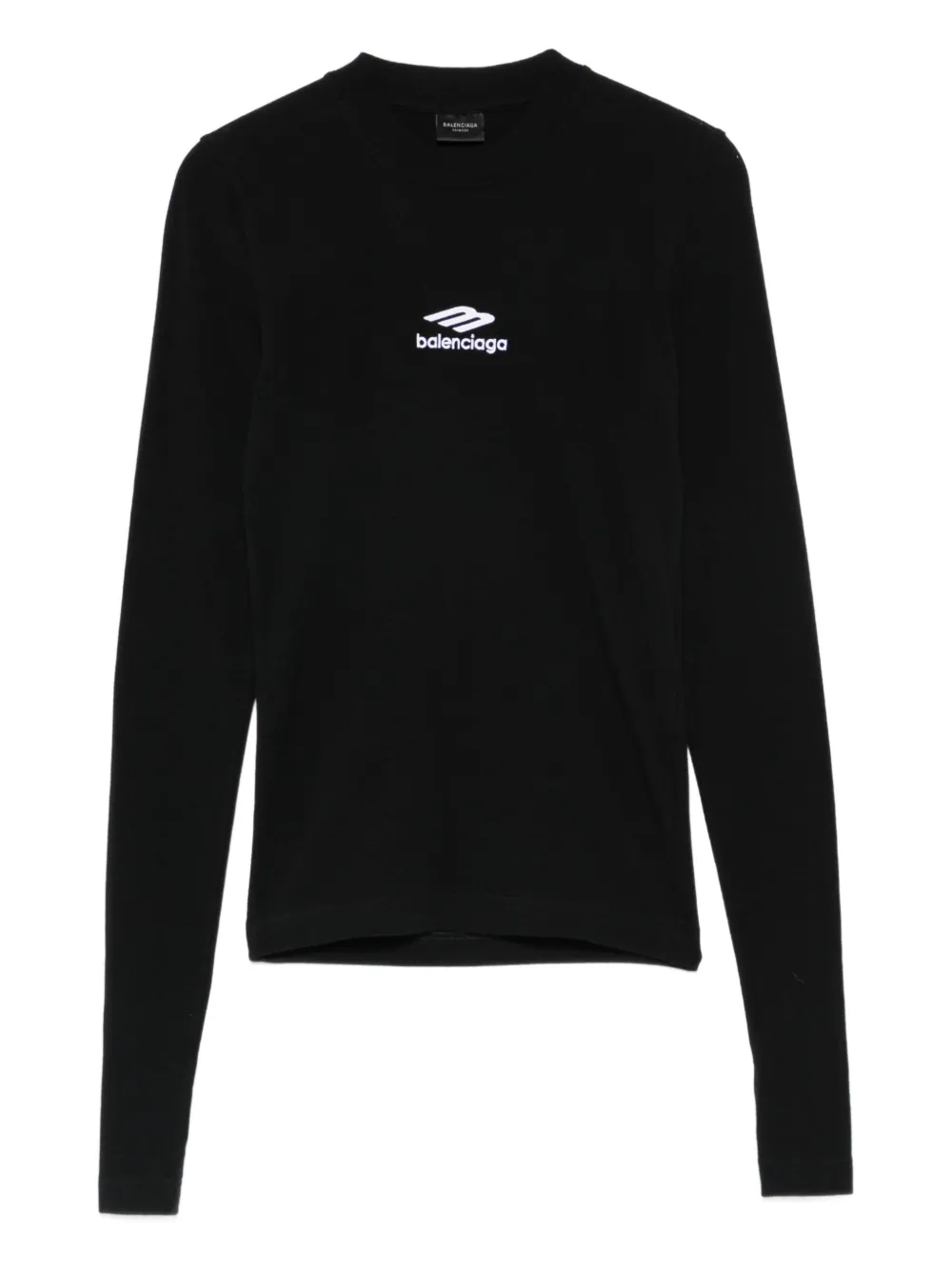 Balenciaga Top con logo - Nero