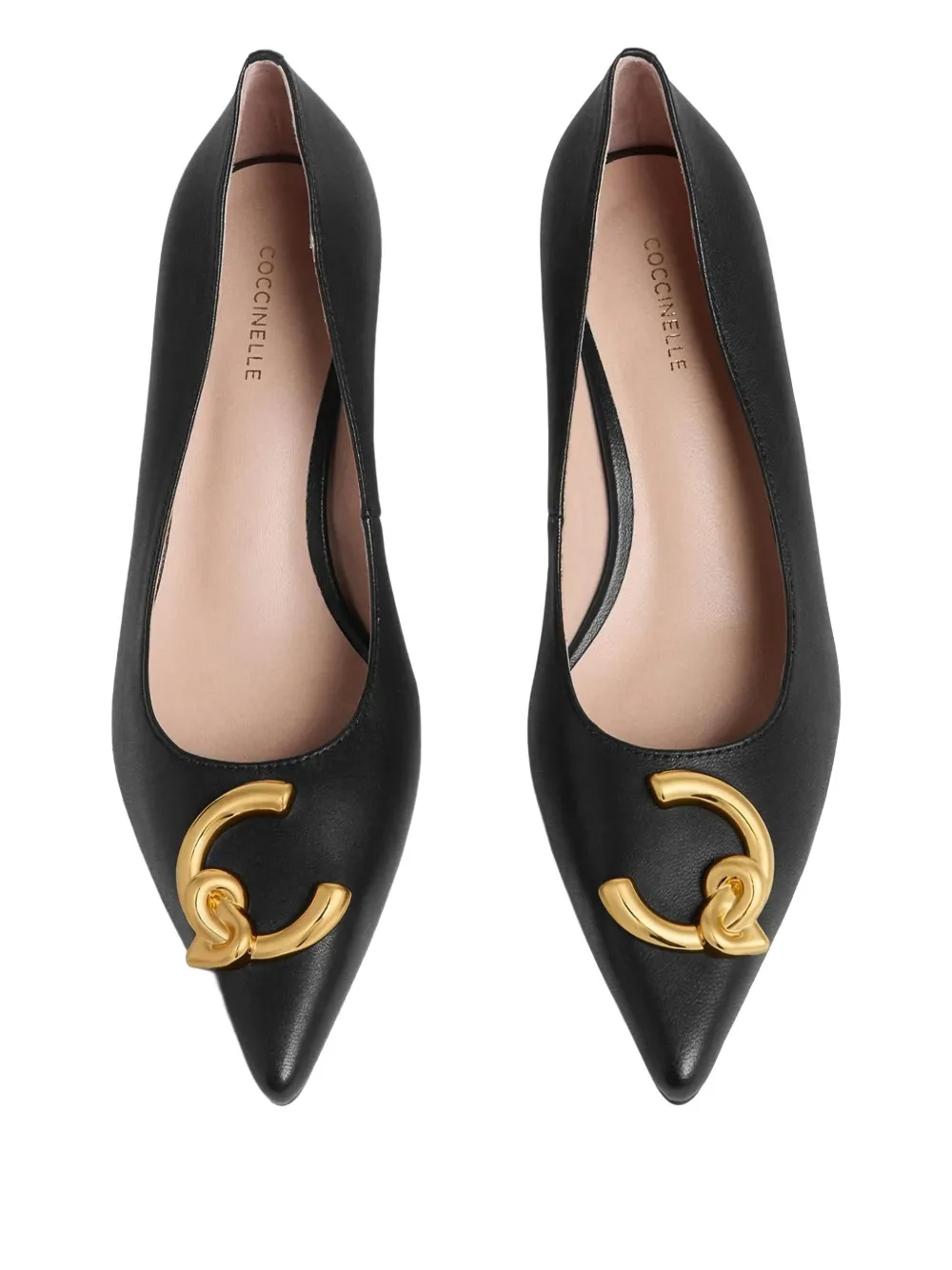 Coccinelle C-me pumps met puntige neus Zwart