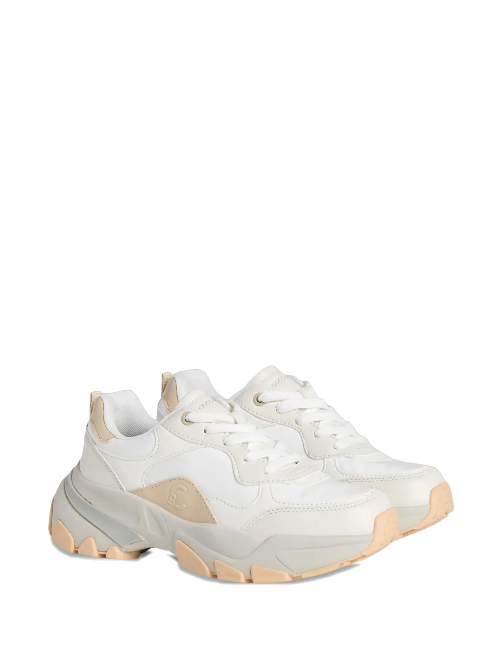 Coccinelle C-Run 02 panelled sneakers - Wit