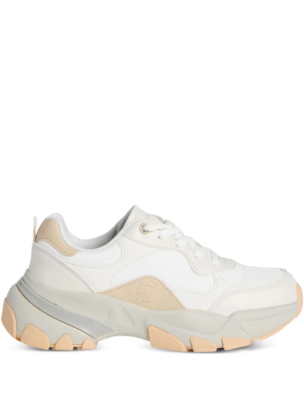 Coccinelle C-Run 02 panelled sneakers | White | Image 1