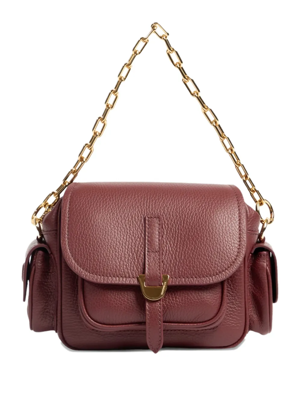 Coccinelle Campus chain-strap mini bag - Rosso