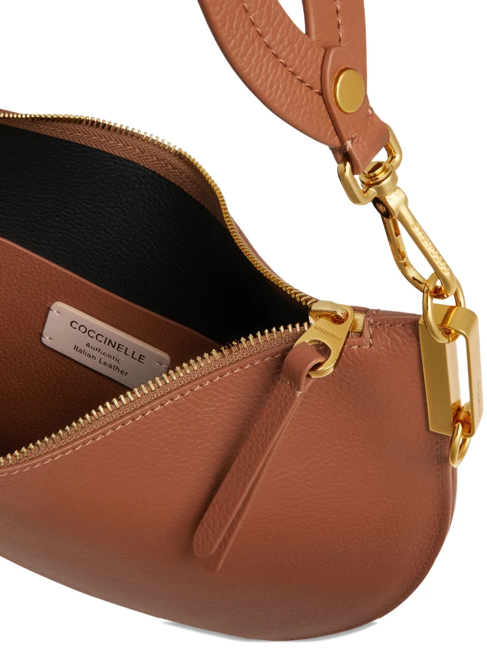 Coccinelle Sunup zip tote bag - Bruin