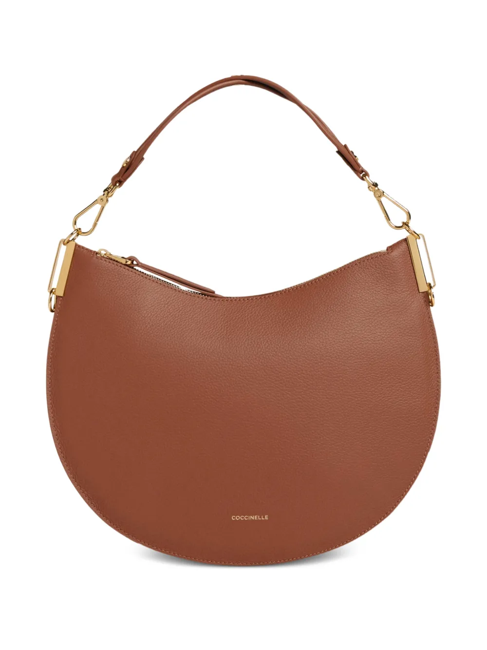 Coccinelle Sunup zip tote bag - Marrone