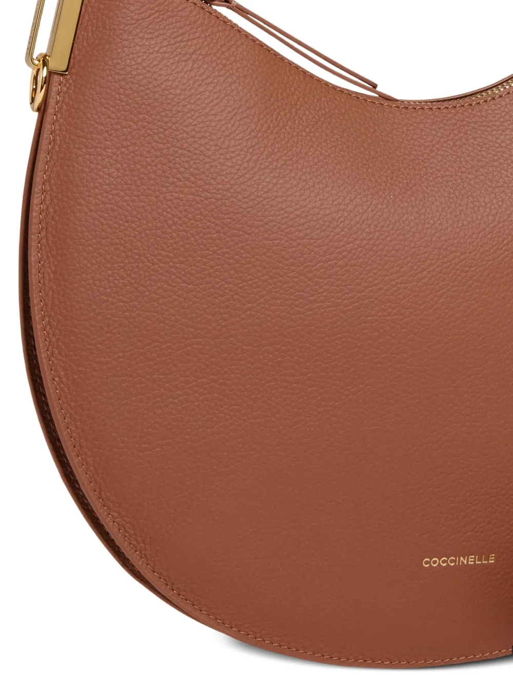 Coccinelle Sunup shopper met rits Bruin