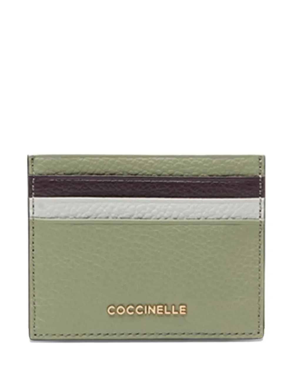 Coccinelle Portacarte in pelle - Verde