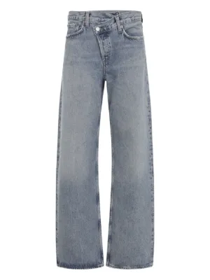 Alexander Wang ハイウエスト ジーンズ | ブルー | FARFETCH JP
