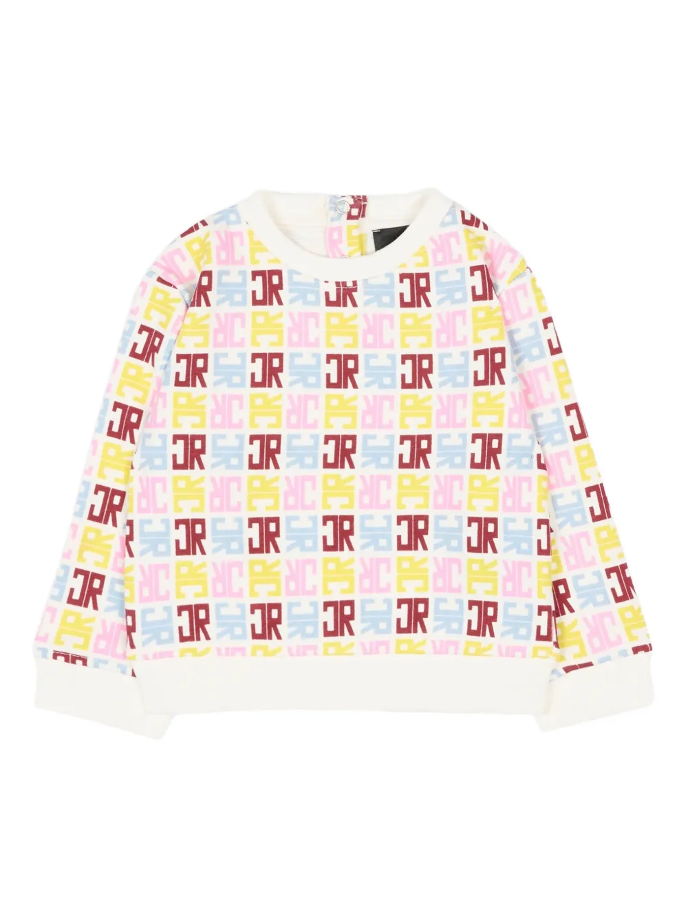 John Richmond Junior LOGO pattern sweater - Toni neutri