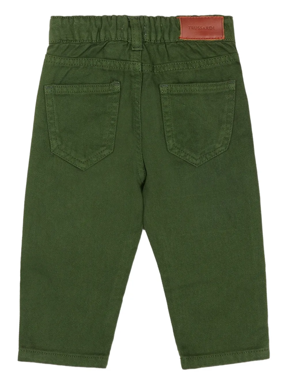  Trussardi Junior Patch Pocket Jeans - Green 