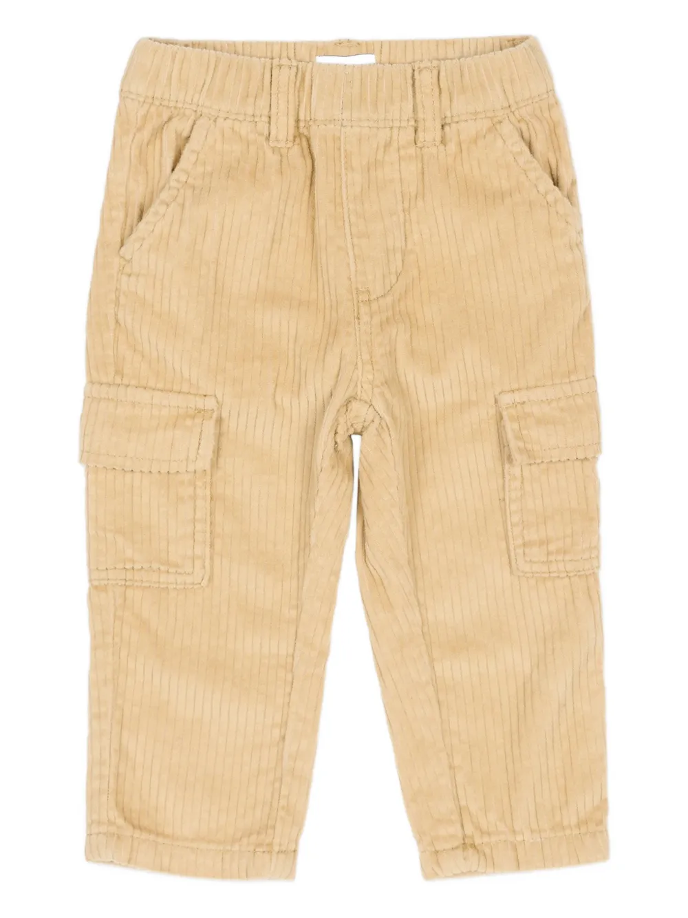 TRUSSARDI JUNIOR corduroy cargo trousers - Toni neutri
