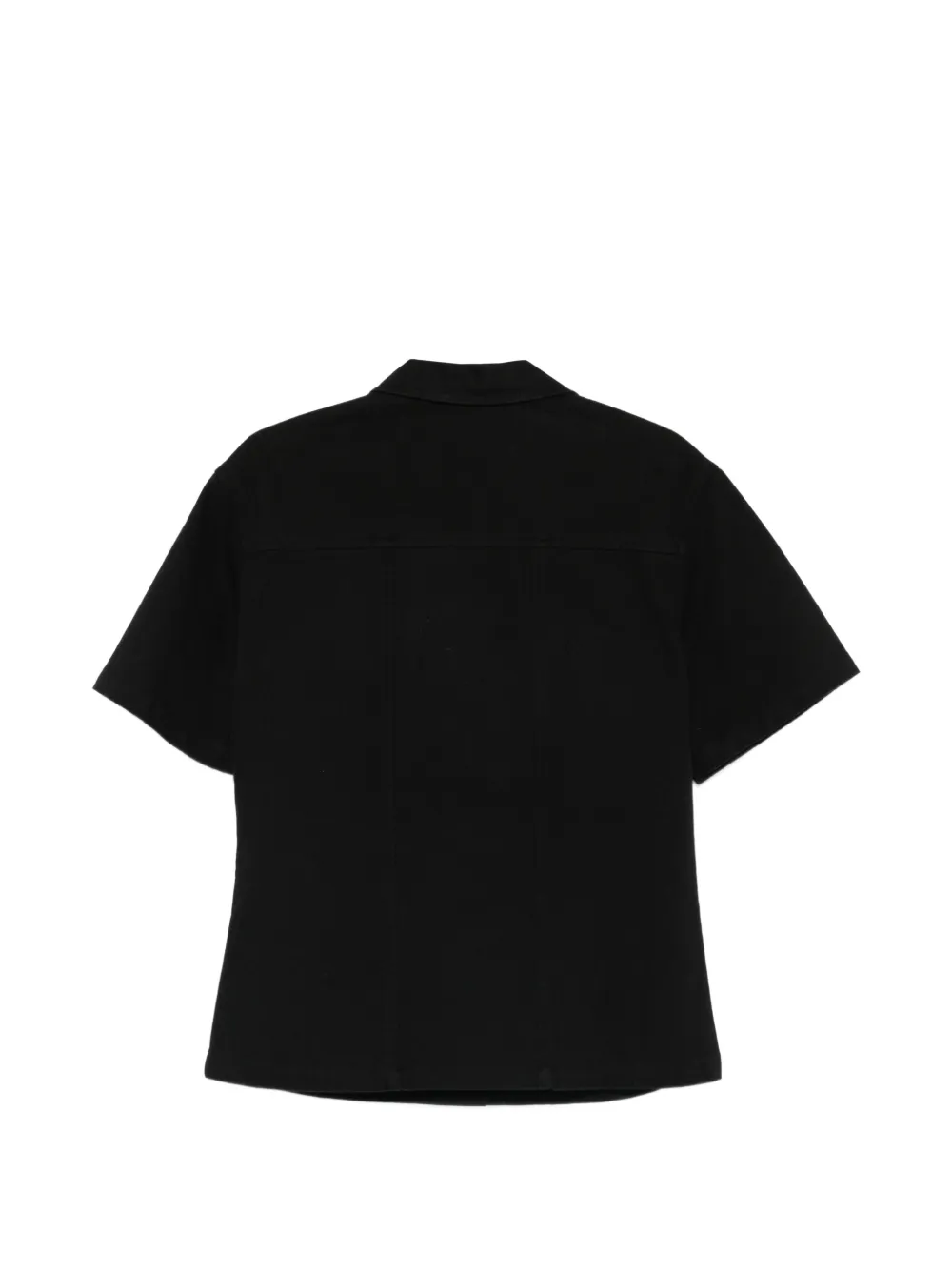  Thelaurent Buttoned Short-sleeve Shirt - Black 