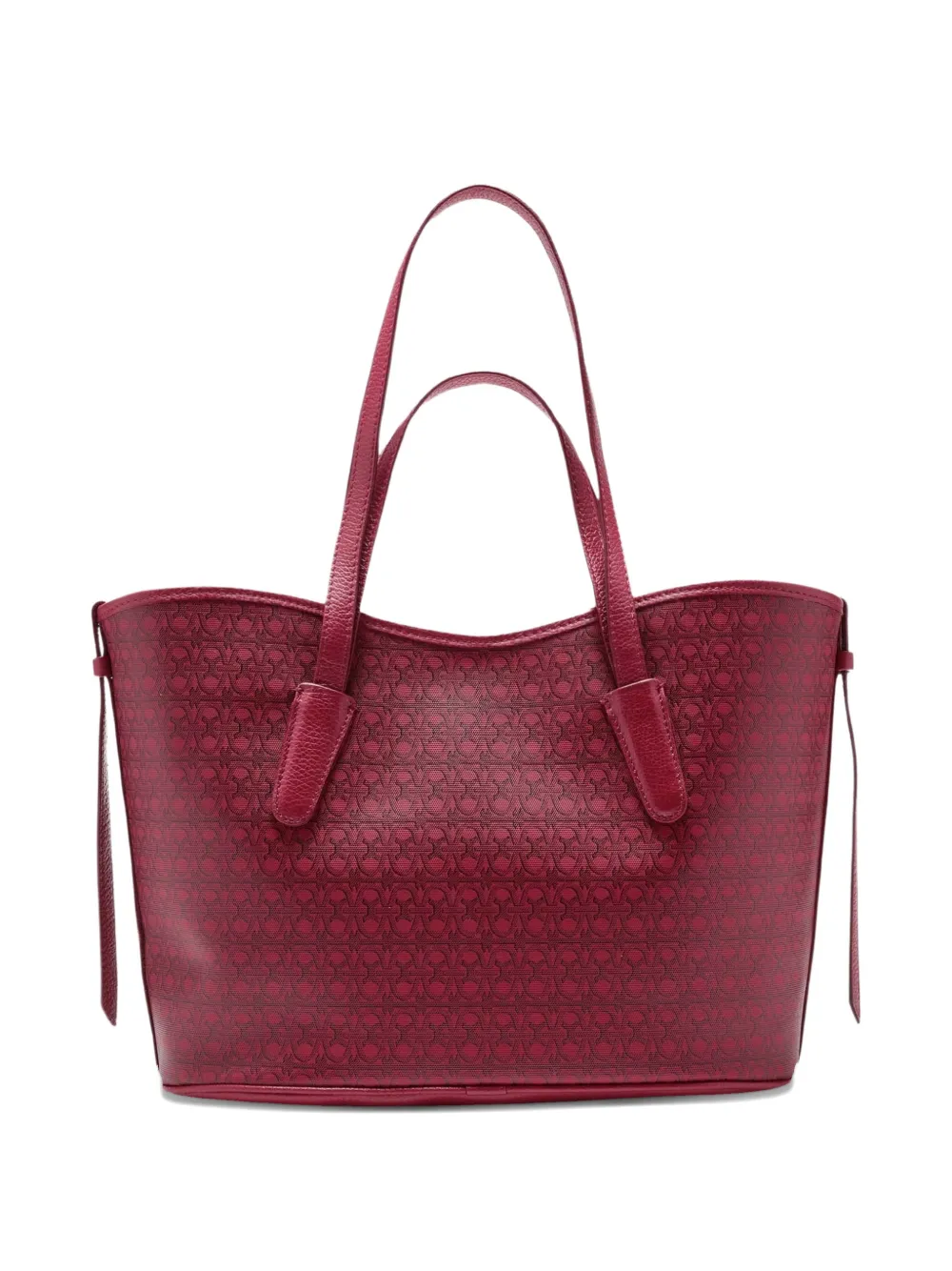 Coccinelle Mantas monogram-pattern tote bag - Rood