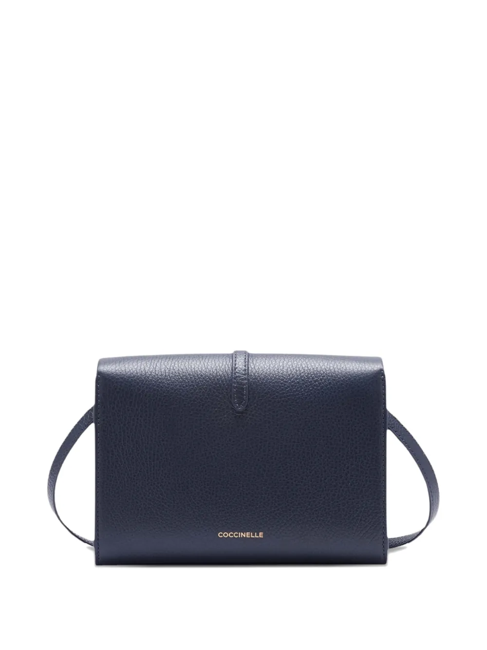 Coccinelle Dorian geometric buckle shoulder bag - Blauw