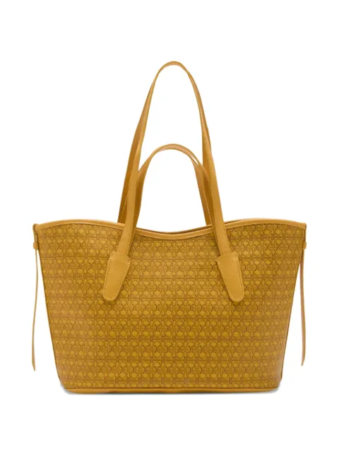Coccinelle monogram straps tote bag