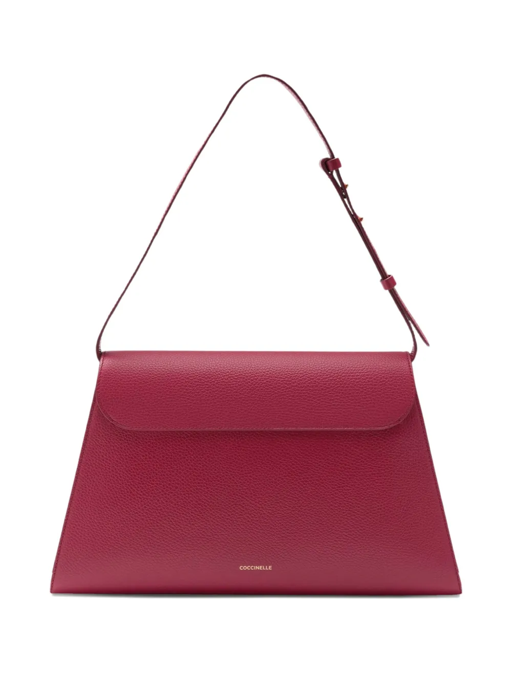 Coccinelle leather shoulder bag - Rood