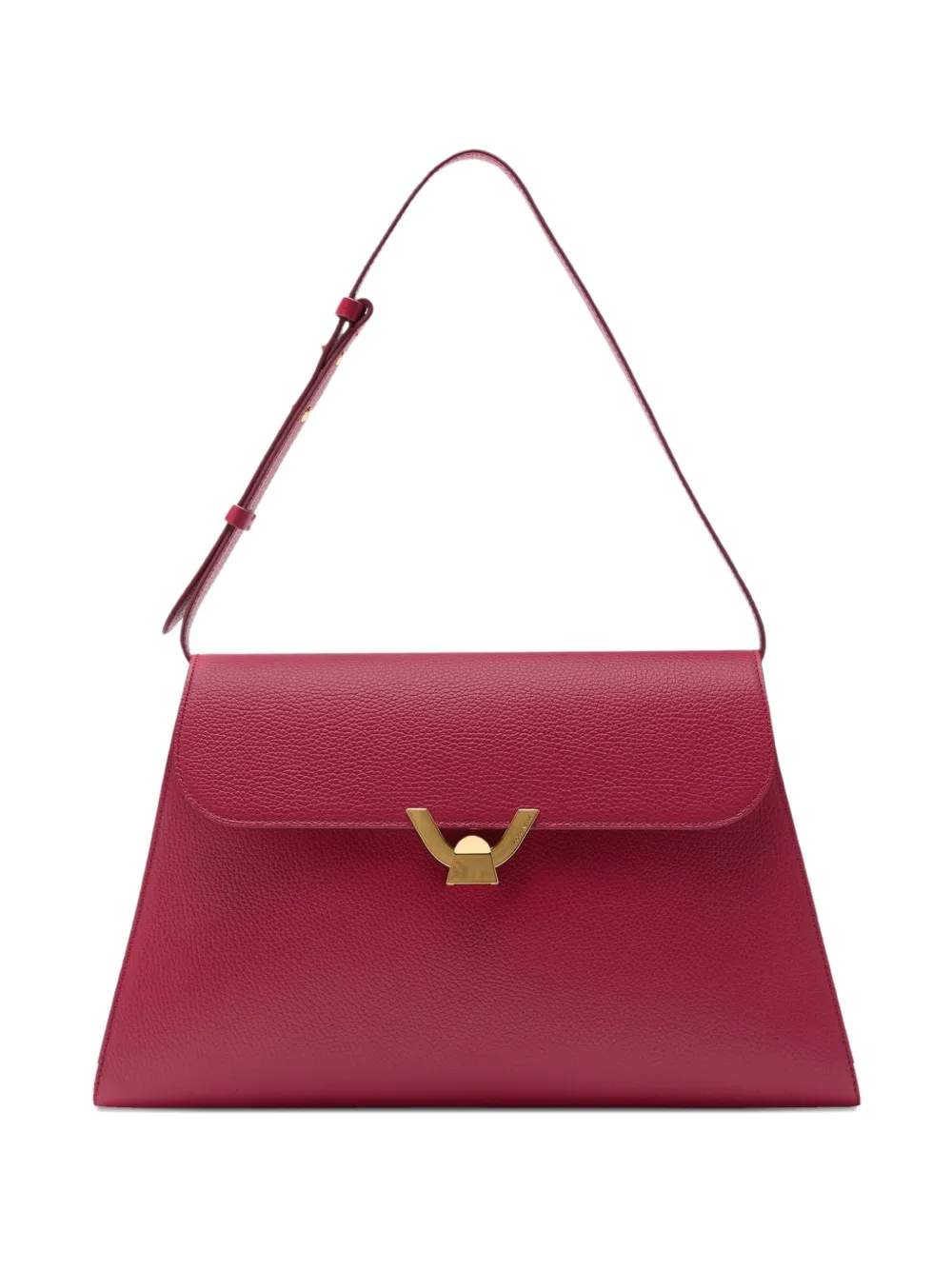 Coccinelle leather shoulder bag - Rosso