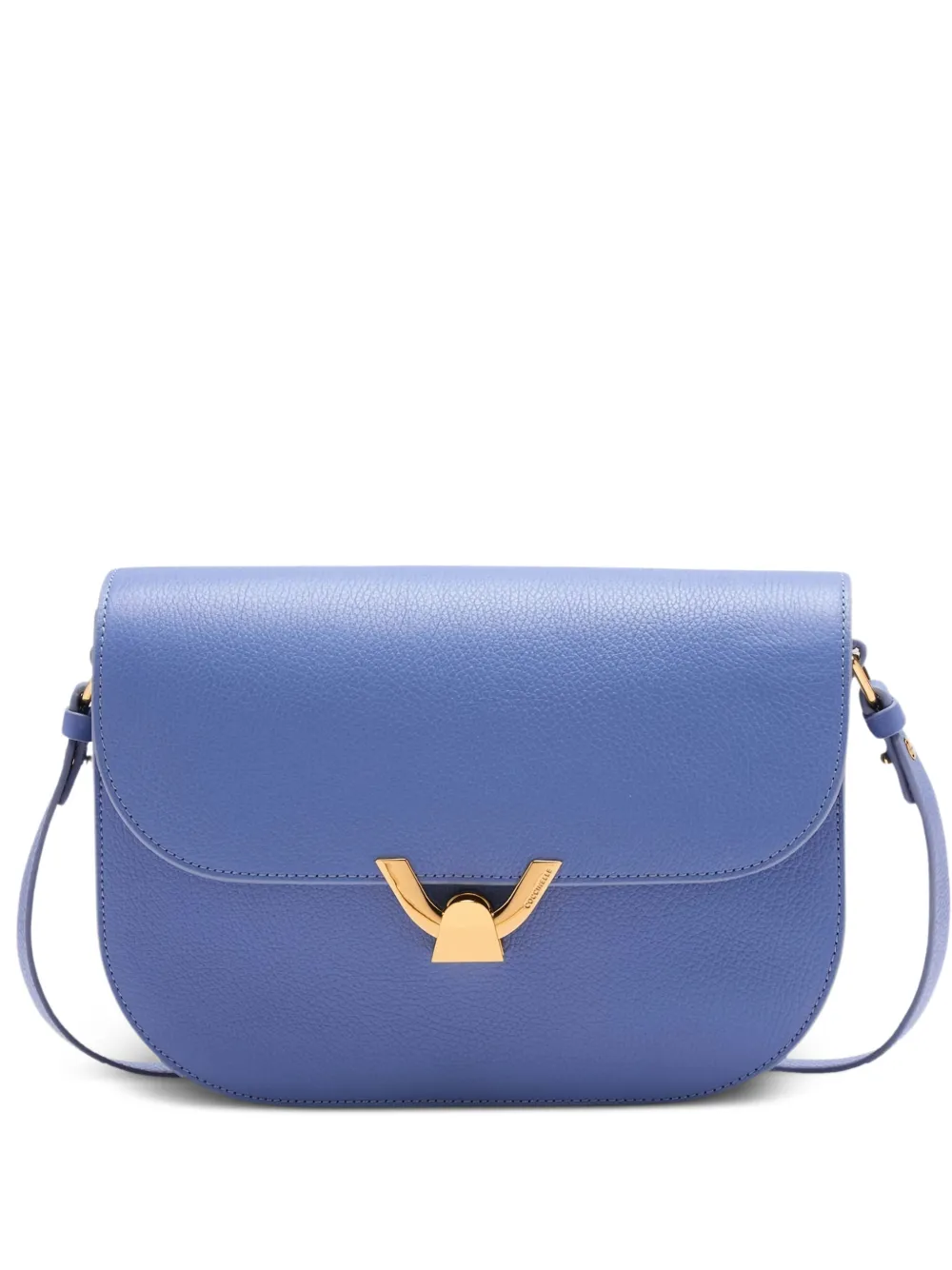 Coccinelle gold-tone shoulder bag - Blu