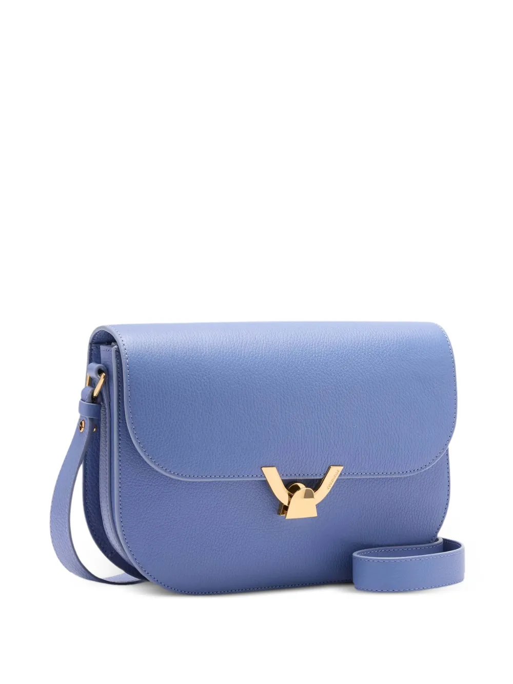 Coccinelle Schoudertas met gesp Blauw