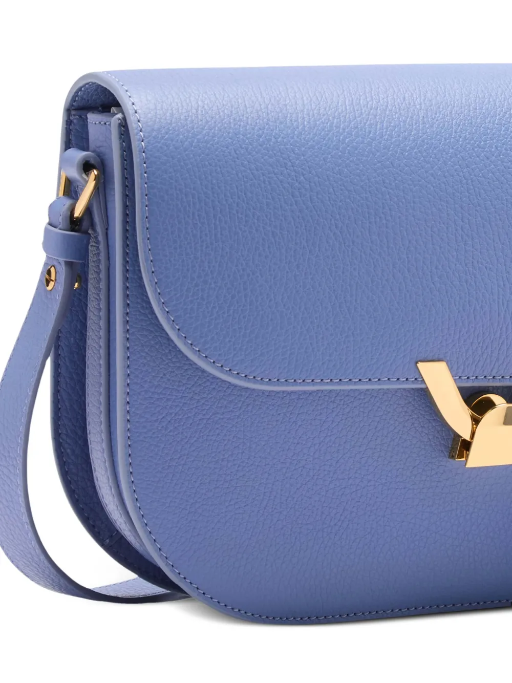 Coccinelle Schoudertas met gesp Blauw