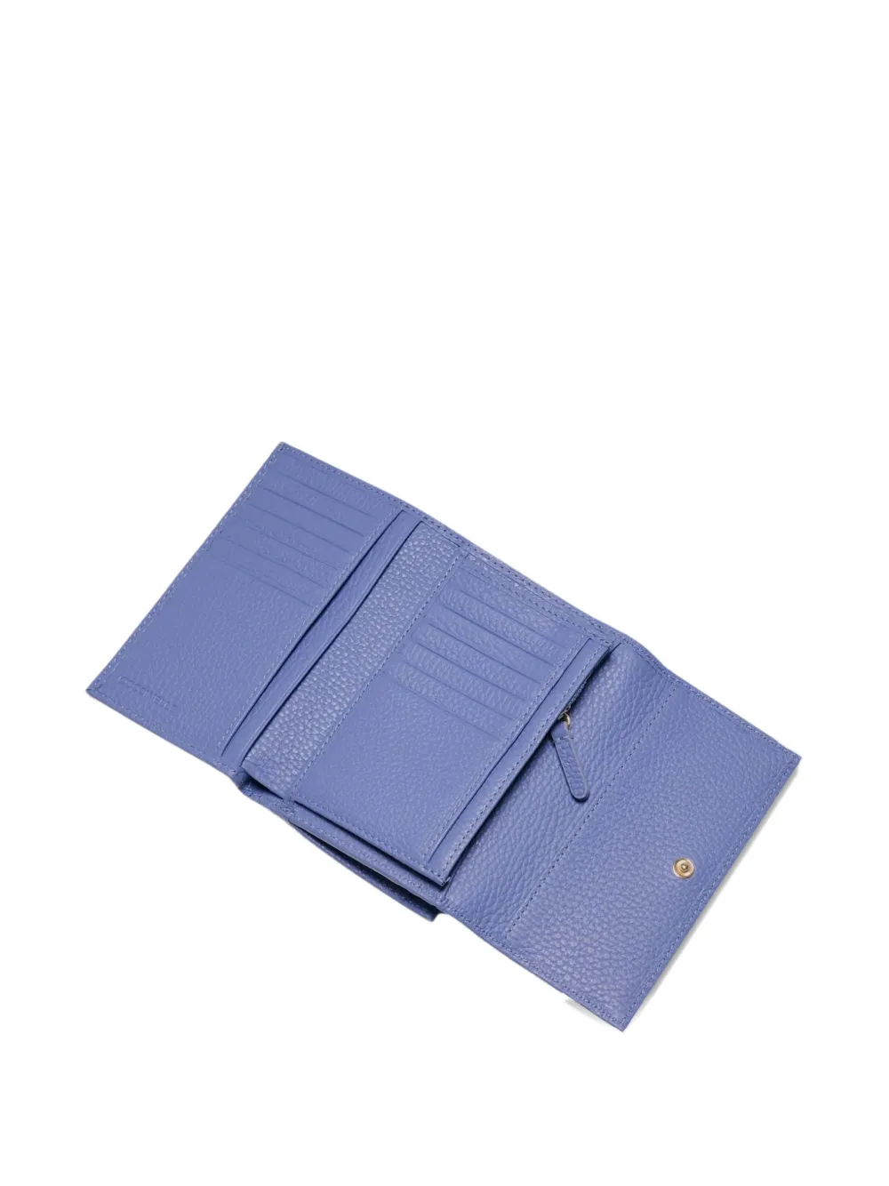 Coccinelle metallic-logo wallet - Blauw