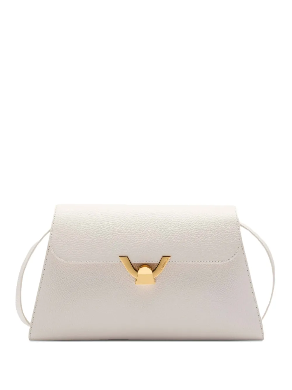 Coccinelle leather crossbody bag - Toni neutri
