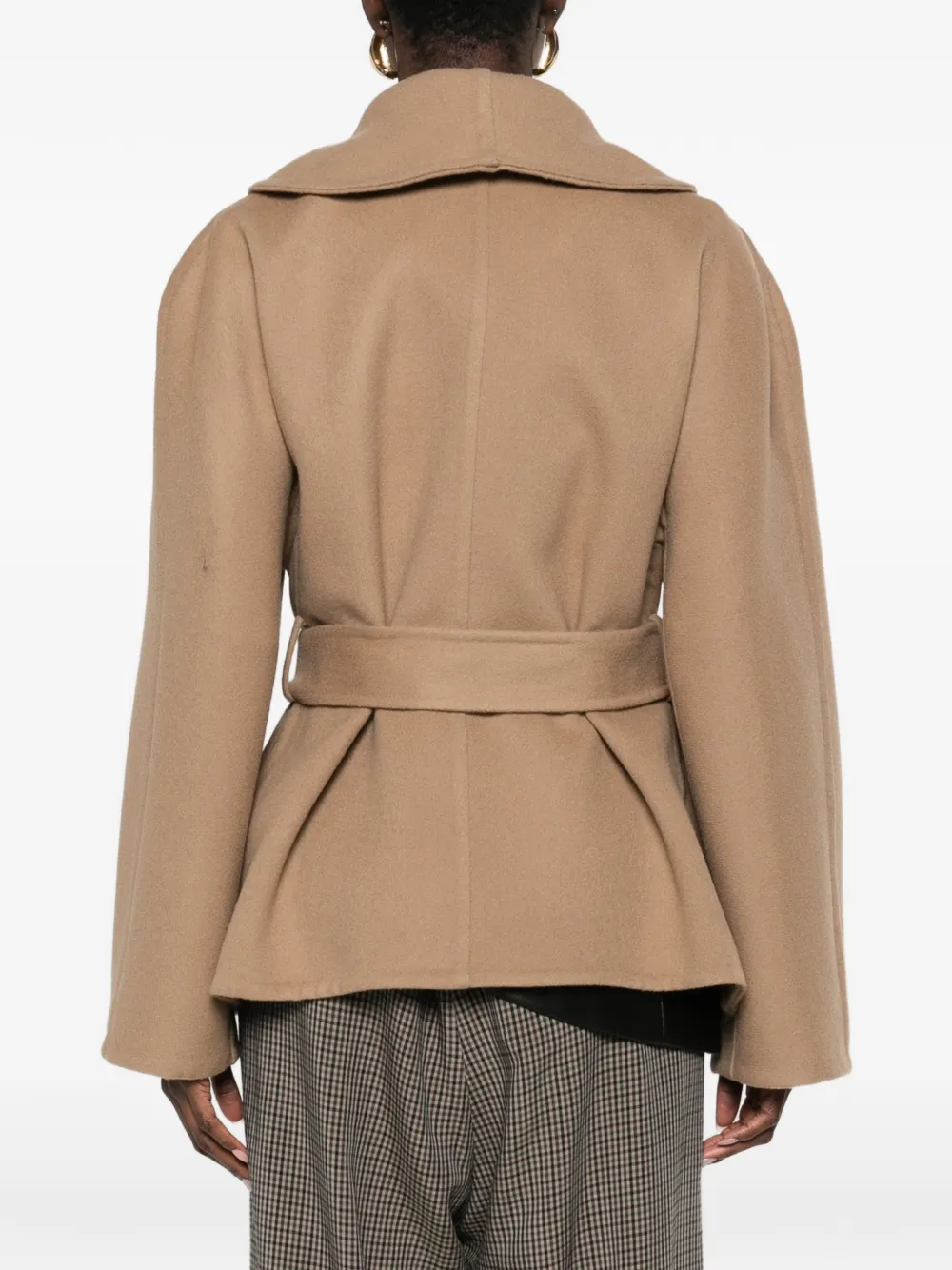 Balenciaga Jack met sjaalceintuur Beige