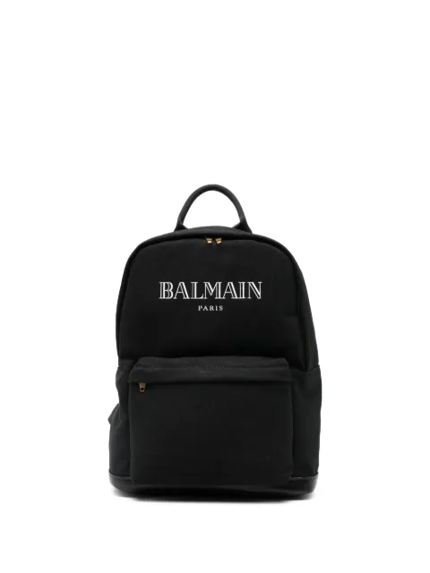Balmain Kids logo backpack