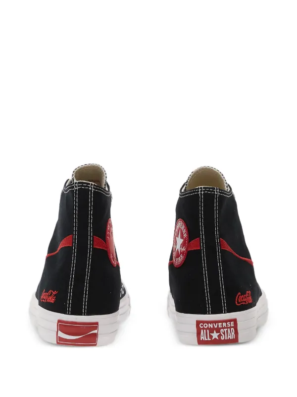 Coca-Cola スニーカー レッド/ブラック Converse x Coca-Cola Chuck Taylor Sneakers | Black | FARFETCH