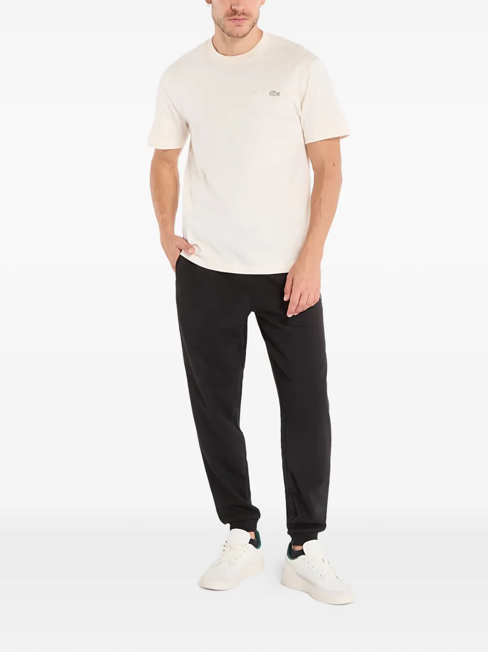 Lacoste logo T-shirt - Beige