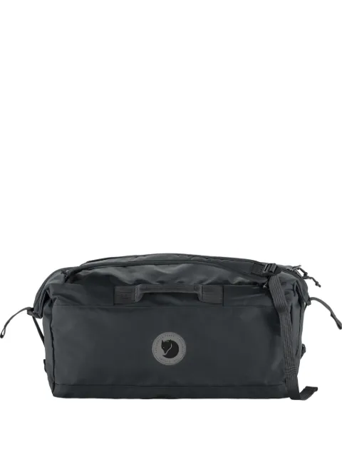 Fjällräven logo duffel bag