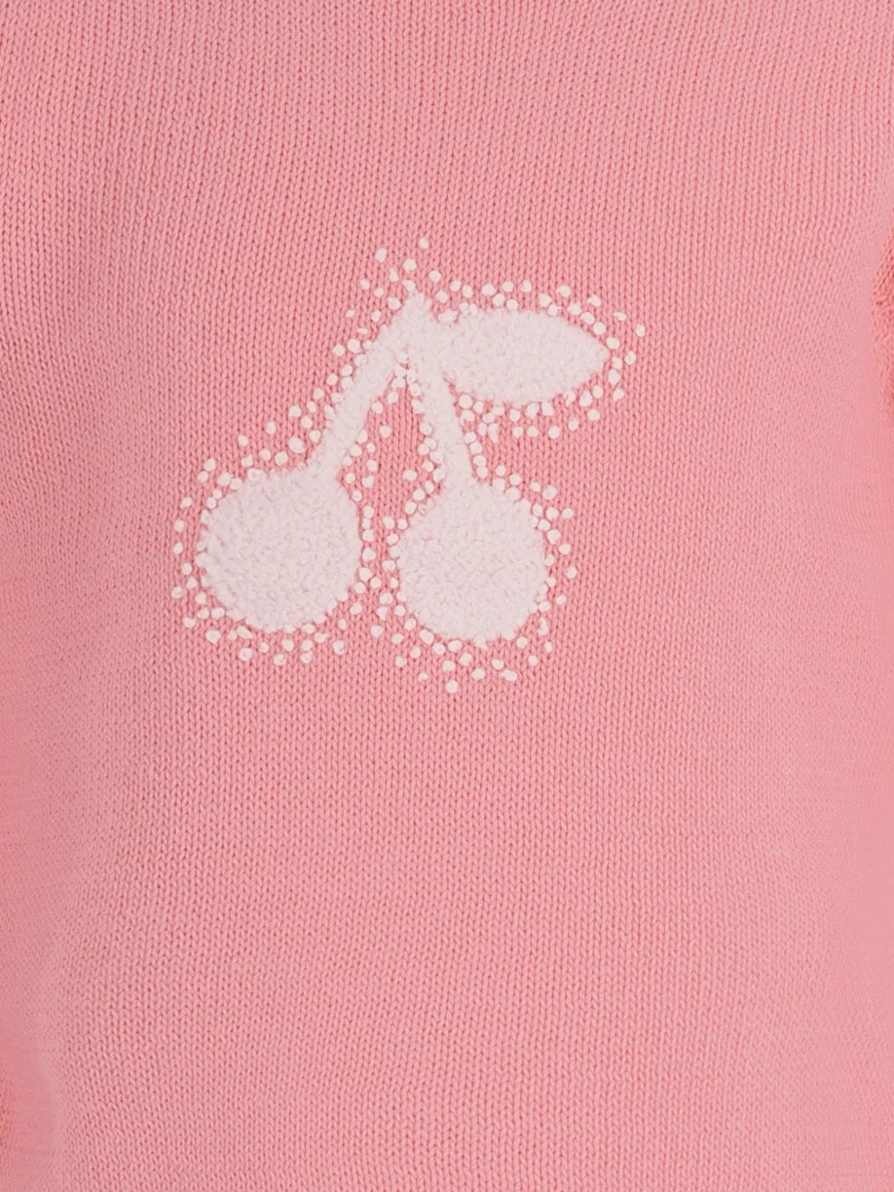  Bonpoint Liesel Embroidered Cotton Sweater - Pink 
