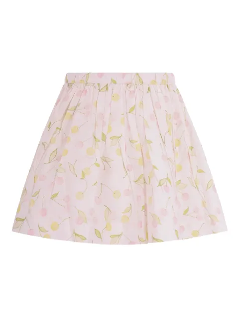 Bonpoint cherry-print mini skirt