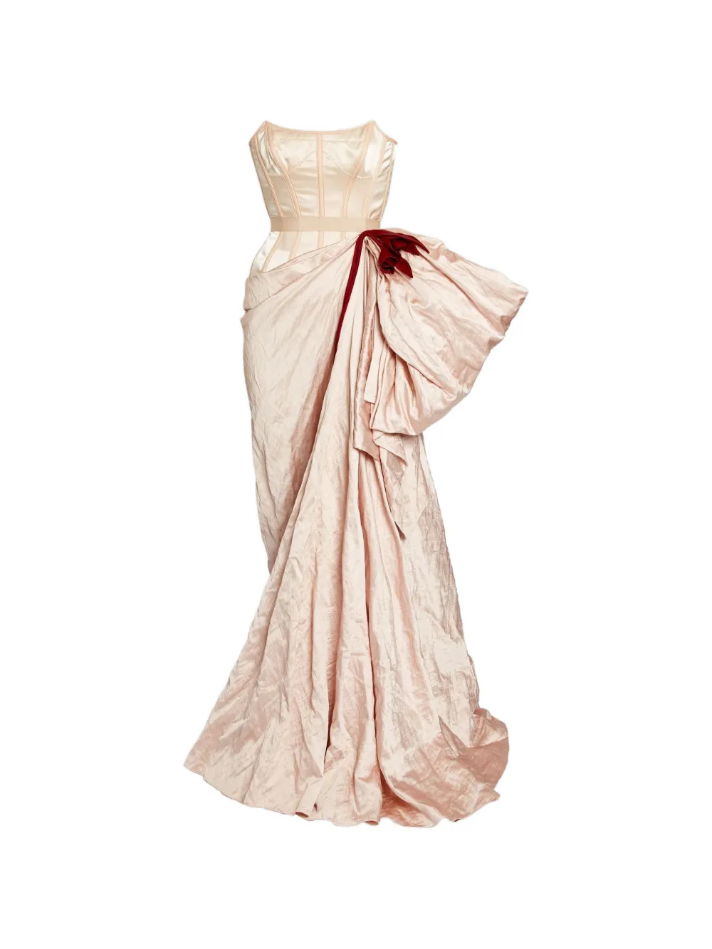 ERDEM bustier evening gown - Rosa