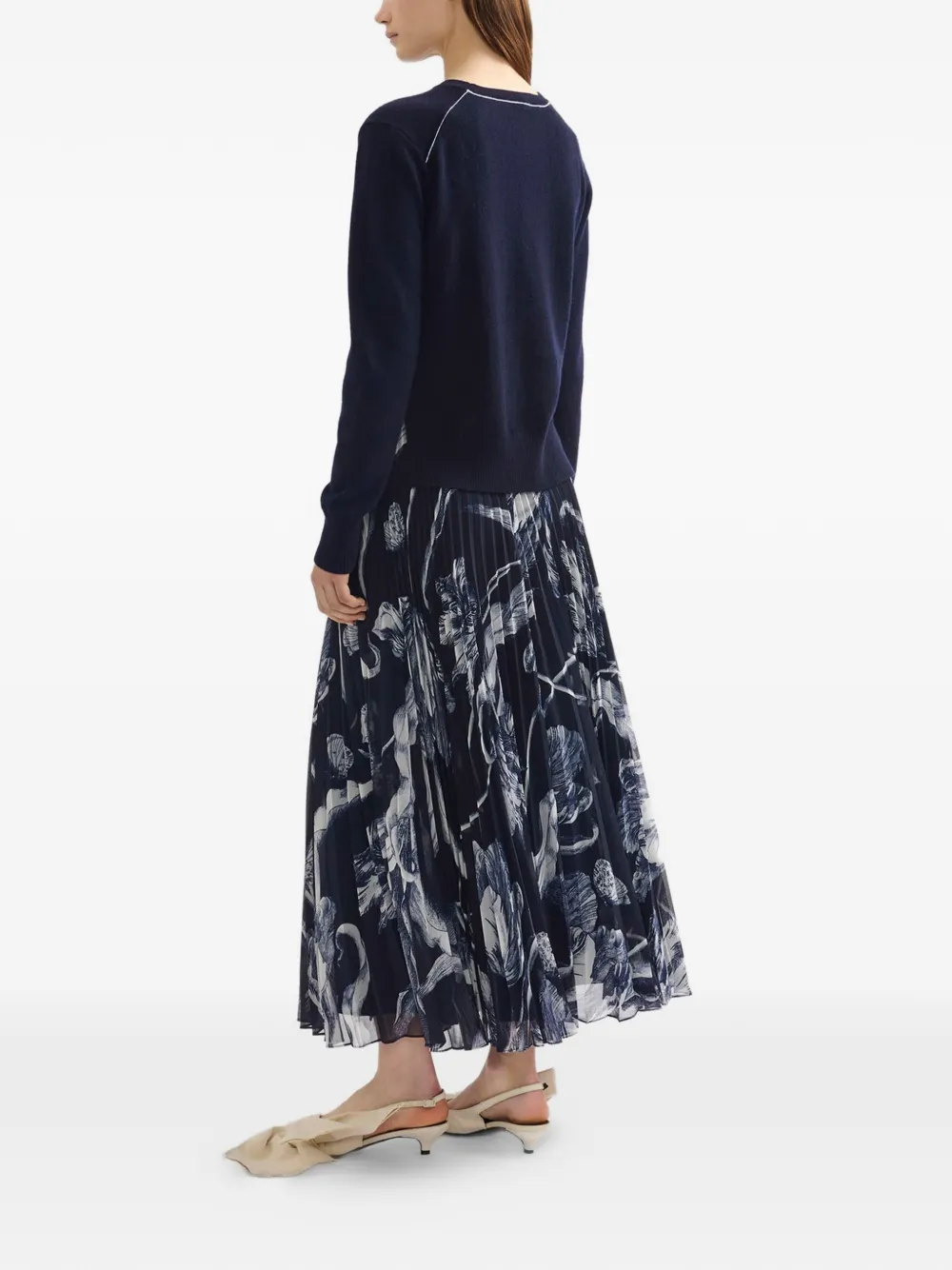  Erdem Pull à Logo Brodé - Bleu 