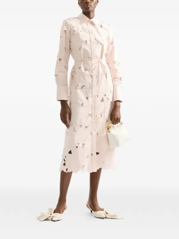 erdem long sleeve dress Erdem Long Sleeve Dress With Drawstring Detail UFO No More