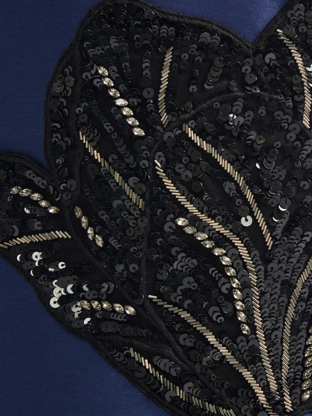 ERDEM Mikado kokerrok met bloemenprint Blauw