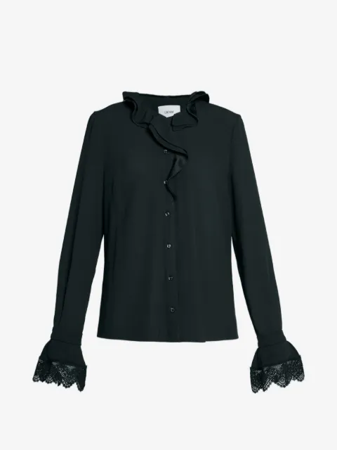 ERDEM ruffled-collar shirt