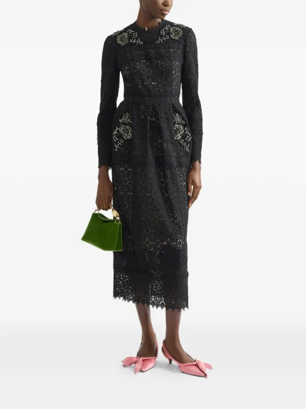 erdem black dress ERDEM