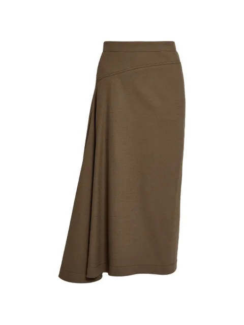 ERDEM draped midi skirt