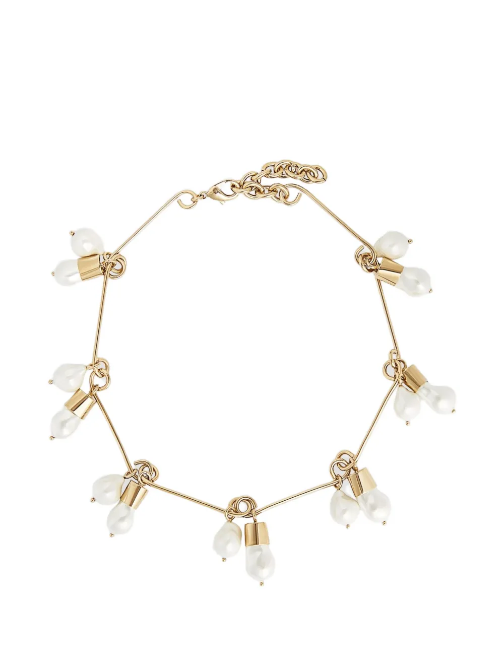 ERDEM pearl charm bracelet - Oro